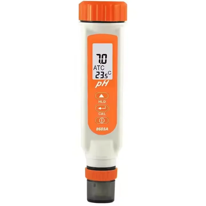 AZ8685A PH Value Meter Digital PH Meter Water Quality Tester with ATC LCD Display Range 0.00-14.00 0.2pH