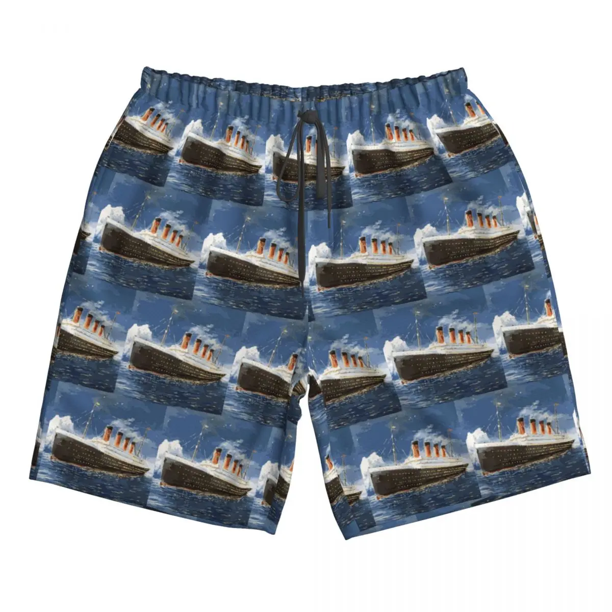 The Most Popular Ship Of All Times, Titanic. Trunks Beach Board Shorts Casual Quick Dry Swimming Summer Men Pants