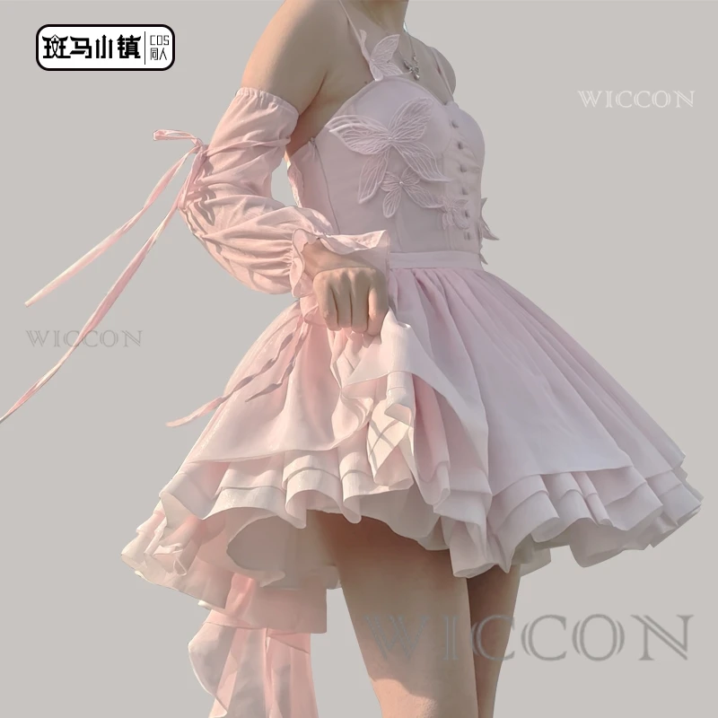 

Love and Deepspace Heroines Cosplay Costume Dress Fantasy Dream and Rippling Heart Outfit Girls Daily Date Uniform Party Women