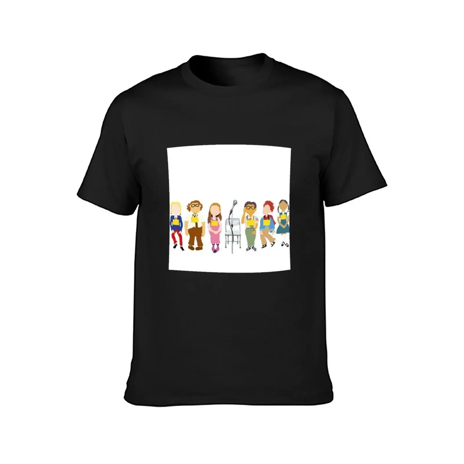 The 25th Annual Putnam County Spelling Bee T-Shirt anime t shirts graphics plain white t shirts men