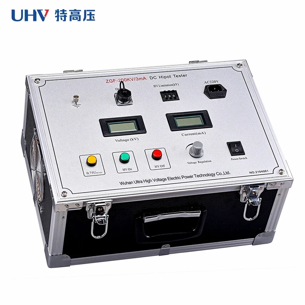 ZGF-200kV/5mA OEM Split-type DC Hipot Tester High Voltage Cable Tester