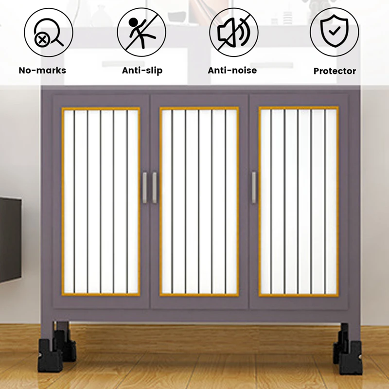 Adjustable Furniture Heightening Pad, Bed Heightening Leg Pad, Widened Table Leg Pad [Suitable For 30-60Mm]