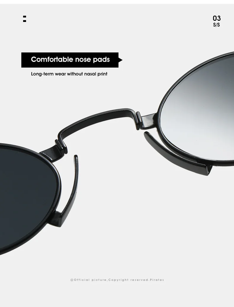 Kleine Rahmen Getönte Lesebrille Männer Vintage Punk Sonnenbrille Mode Runde Frauen Presbyopie Leser Outdoor Schatten Sonnenbrille – Detail 13