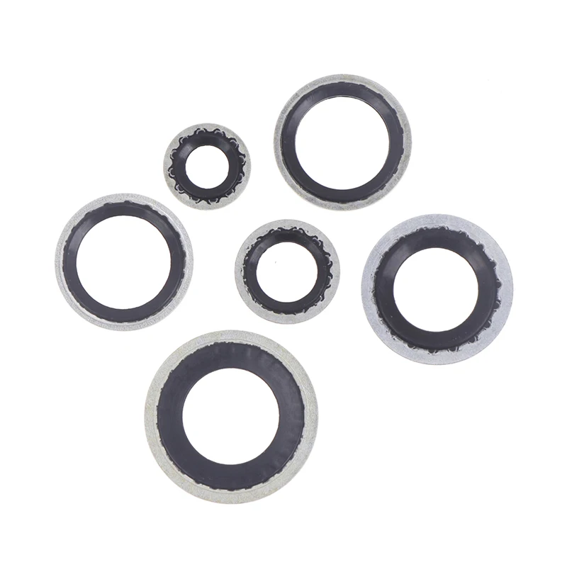 Hot Sale 10Pcs Air Conditioning Sealing Gasket For Car A/C System Expansion Valve Gasket Accessories