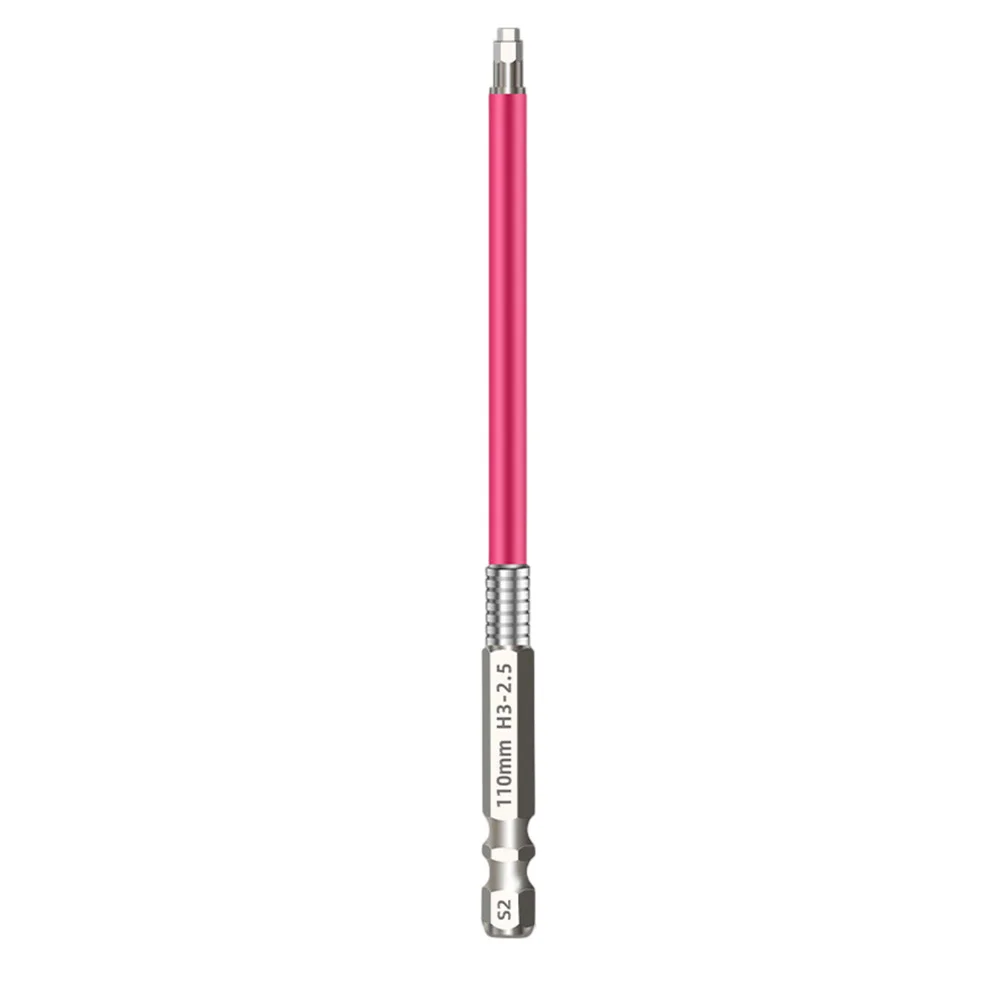 

6 Piece Driver Bit Set with Hexagonal Shank for Electric Screwdrivers and Power Drills for Consistent Performance