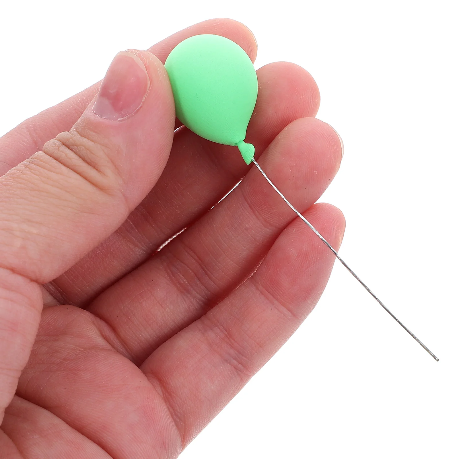 

16Pcs Miniature Balloon Cake Picks Colorful Round Balloons Cupcake Toppers Dollhouse Birthday Party Decorations