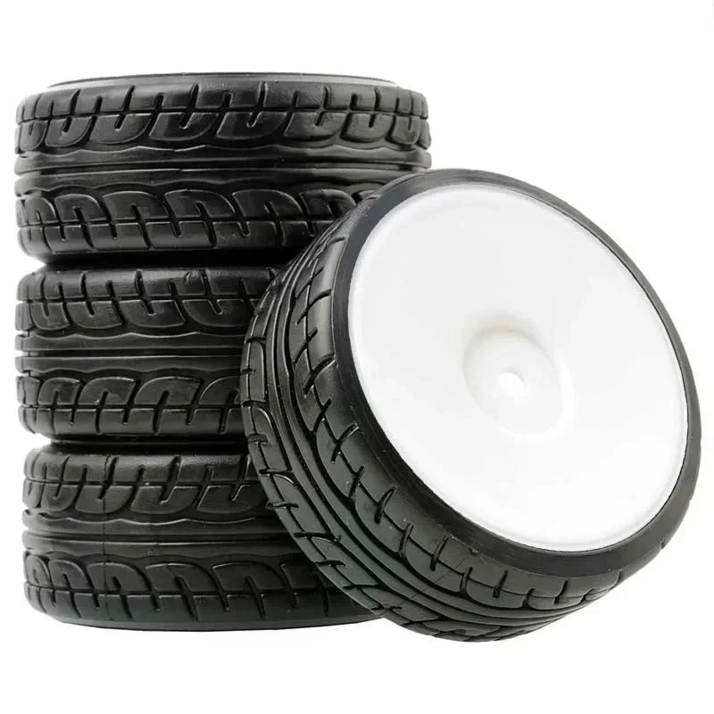 For MJX HYPER GO 14303 14302 14301 Tamiya TT01 TT02 Plastic hubcapTires Rally CNC High Strength Plastic hubcap Height increasing