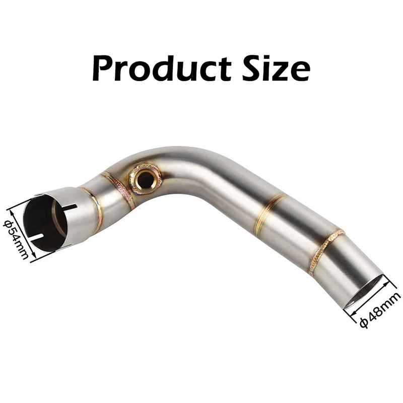 high quality For Honda CBR600RR F5 2005 - 2017 2018 2019 Motorcycle Exhaust System Escape Middle Link Pipe Tube