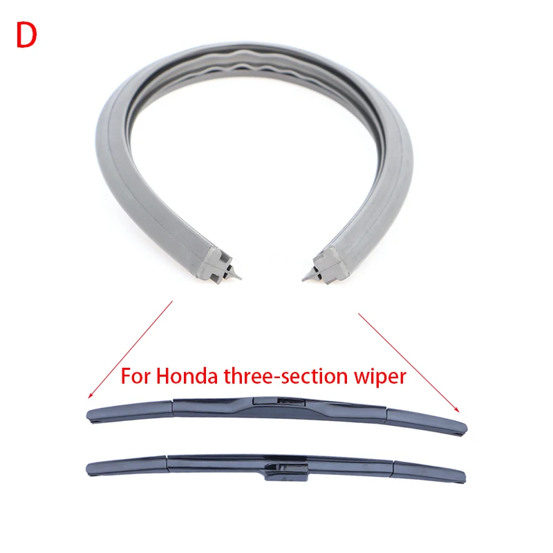1x Wiper Blade Rubber Strip For Mazda Wipers Refill Accessories