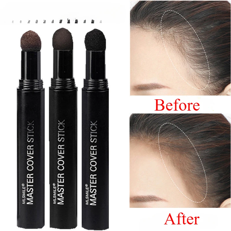 Haarlijn Contouring Stick Instant Natuurlijk Haarlijn Poeder Snel Bedekkend Haarwortel Concealer Dekking Verf Reparatie Vullen In Haar