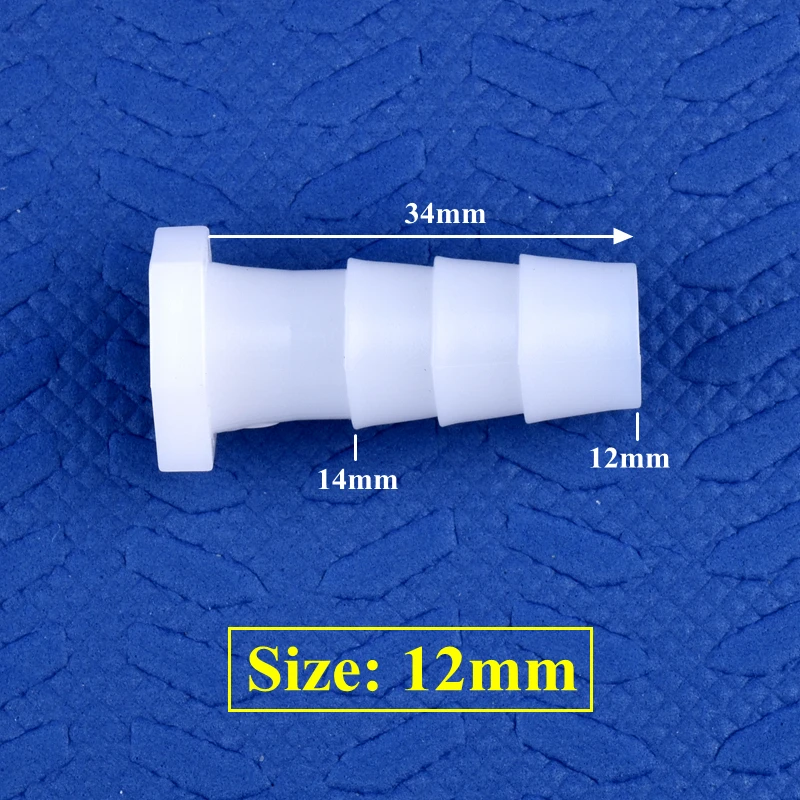 5‑200Pcs Plastic Hose End Plug Cap,2.4‑14mm Pagoda Joint Connector for Aquarium Tank Air Pump,Garden Irrigation Water Pipe End Stopper Fitting Accessories for DIY Project