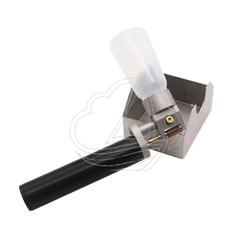 120W Electric Leather Edge Oiling Machine Handheld Leather Side Finishing Oiling Tool for DIY Leather Work
