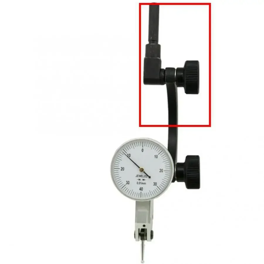 8mm Half Round Dial Indicator Combination Test Stand Digital Gauge Extension Rod Multifuction Multifuction Dial Indicator Holder