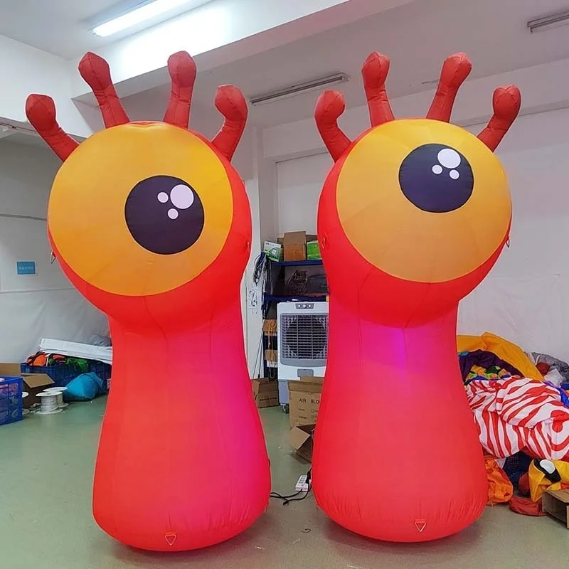 Illumination for Halloween decoration Inflatable eye column Inflatable eye monster
