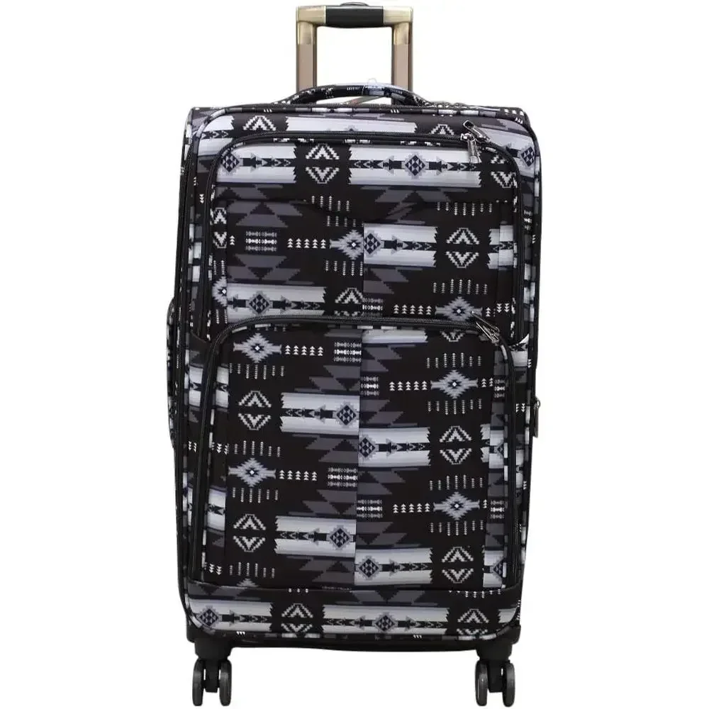 Navajo-Inspired 3-Piece Large Set in Oak Finish