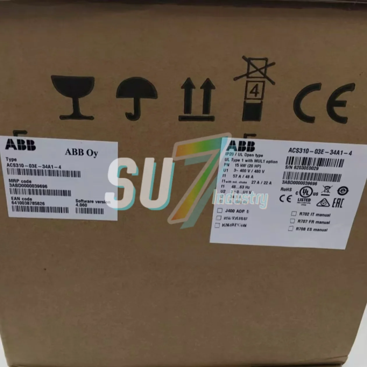 

ACS310-03E-34A1-4 ACS310-03E-41A8-4 ACS310-03E-48A4-4 New original Frequency Converter
