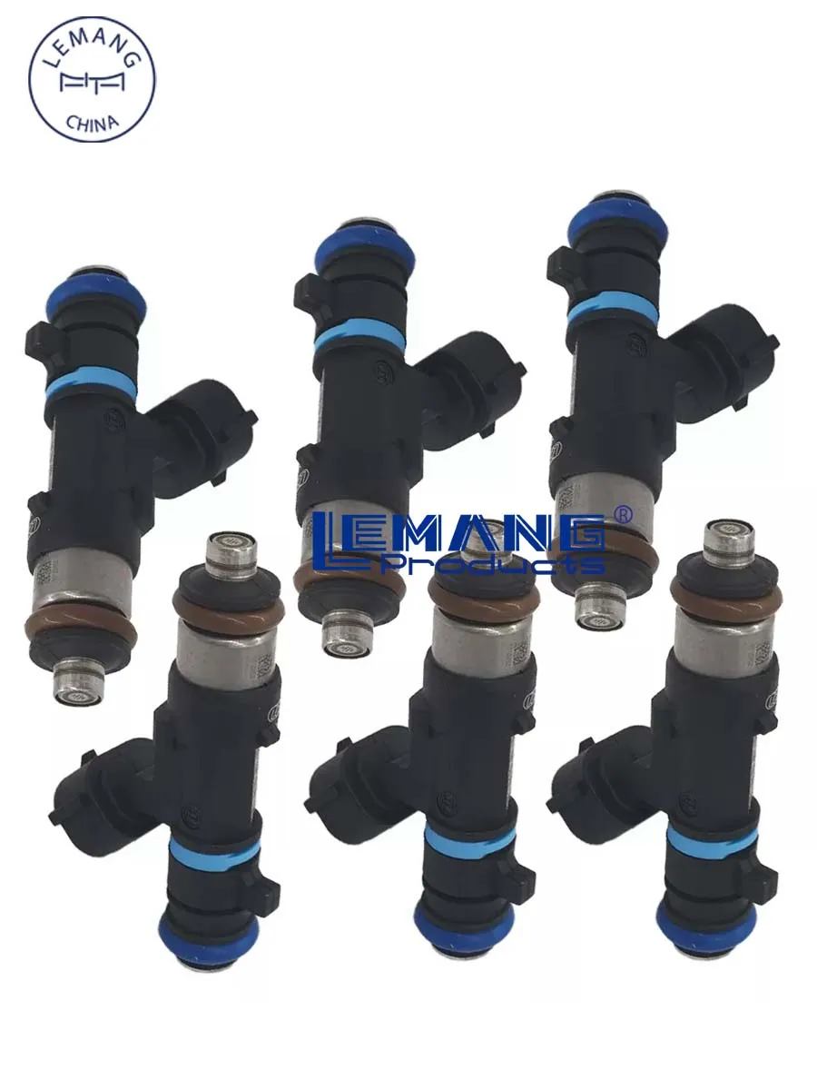 6pcs Fuel Injectors For Nissan Armada Frontier Xterra 4.0L 0280158007 16600-7S000 16600-7S00A FJ750 M1019 842-12298 1571082Z00