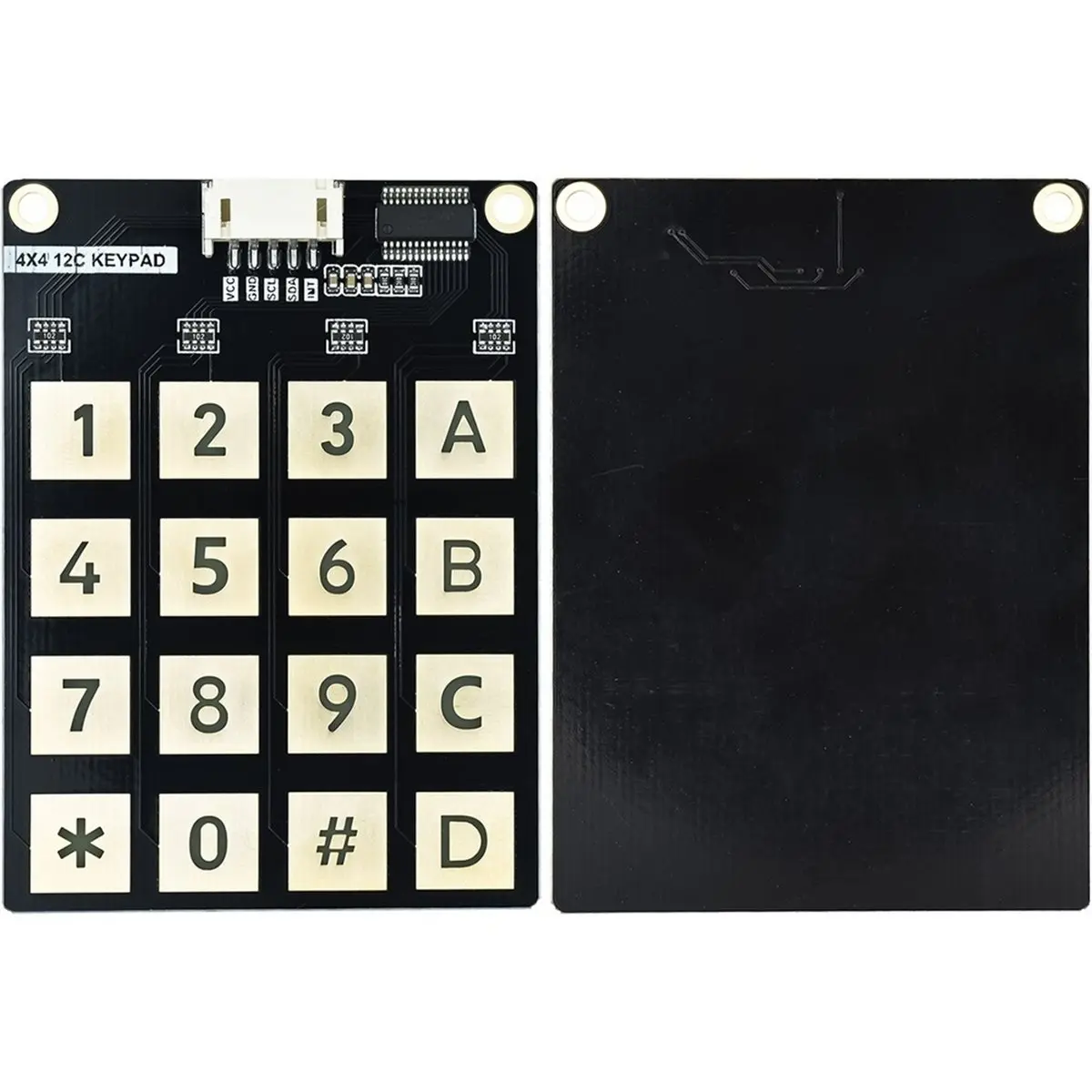 Matrix Keyboard 16 Key Capacitive Touch Button IIC Communication with Touch Detection 3P
