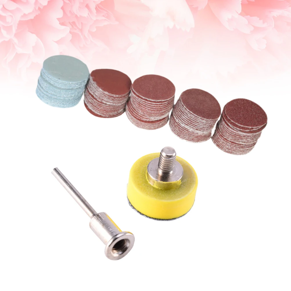 100 Uds S ingDiscsPadKit 100Grit180Grit240Grit1500Grit3000Grit taladro amoladora herramienta rotativa accesorio duradero pulido limpieza