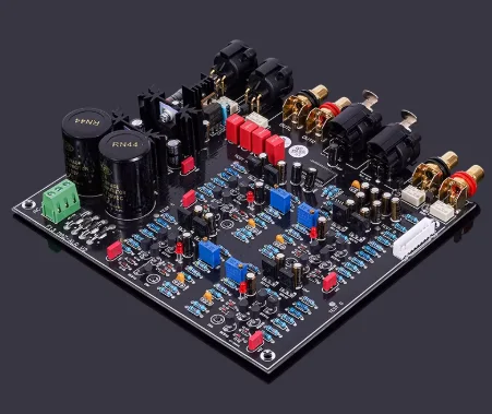 HI-END fully balanced high-end preamp finished board
