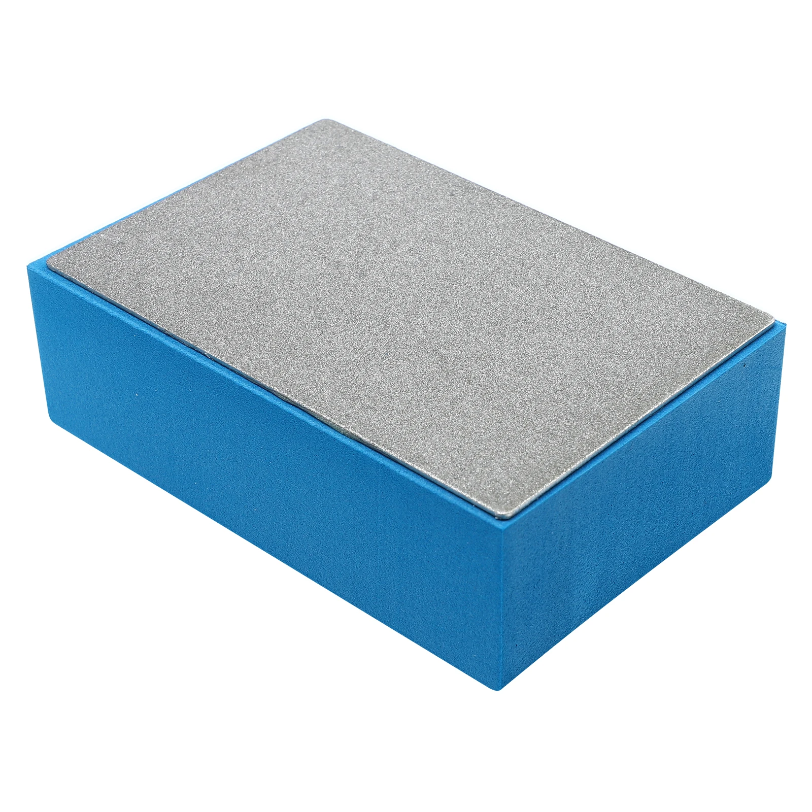 Polishing Pad Diamond Hand Rub Tool Sanding Block Durable Grinding Blue Practical