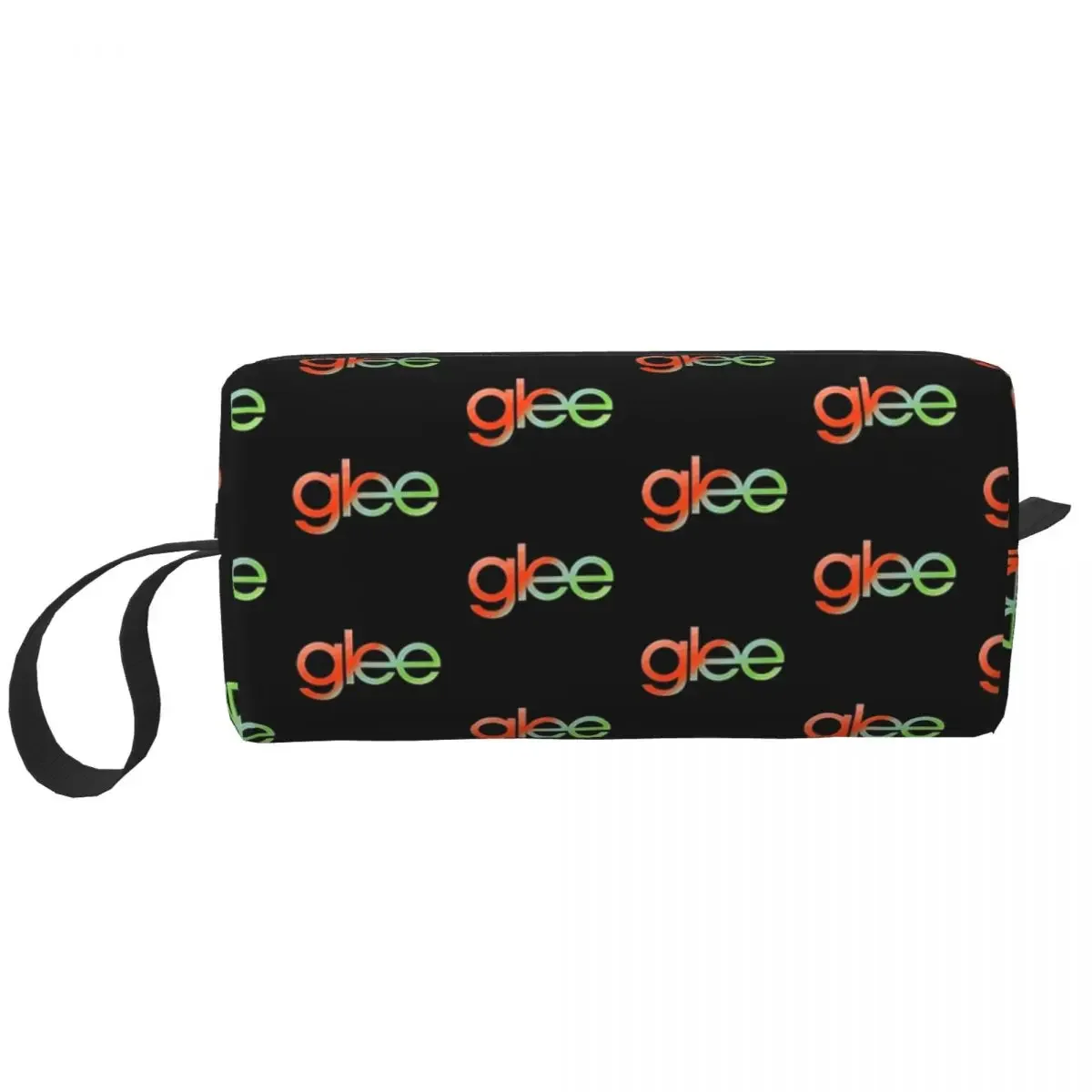 

Косметичка с логотипом Glee, косметический органайзер для хранения, набор Dopp, косметичка для туалетных принадлежностей для женщин, красивый дорожный пенал