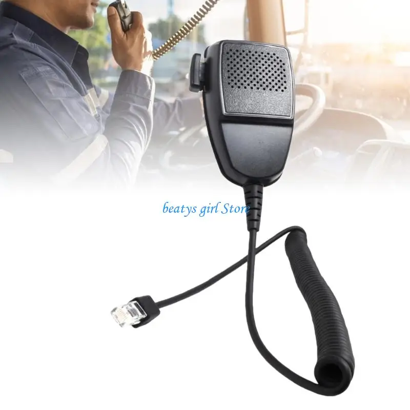 C7AB Universal Compatibility Shockproof ABS Construction Ergonomic Handheld Microphone Suitable For DM1400 DM1600 DM2600 XPR2500
