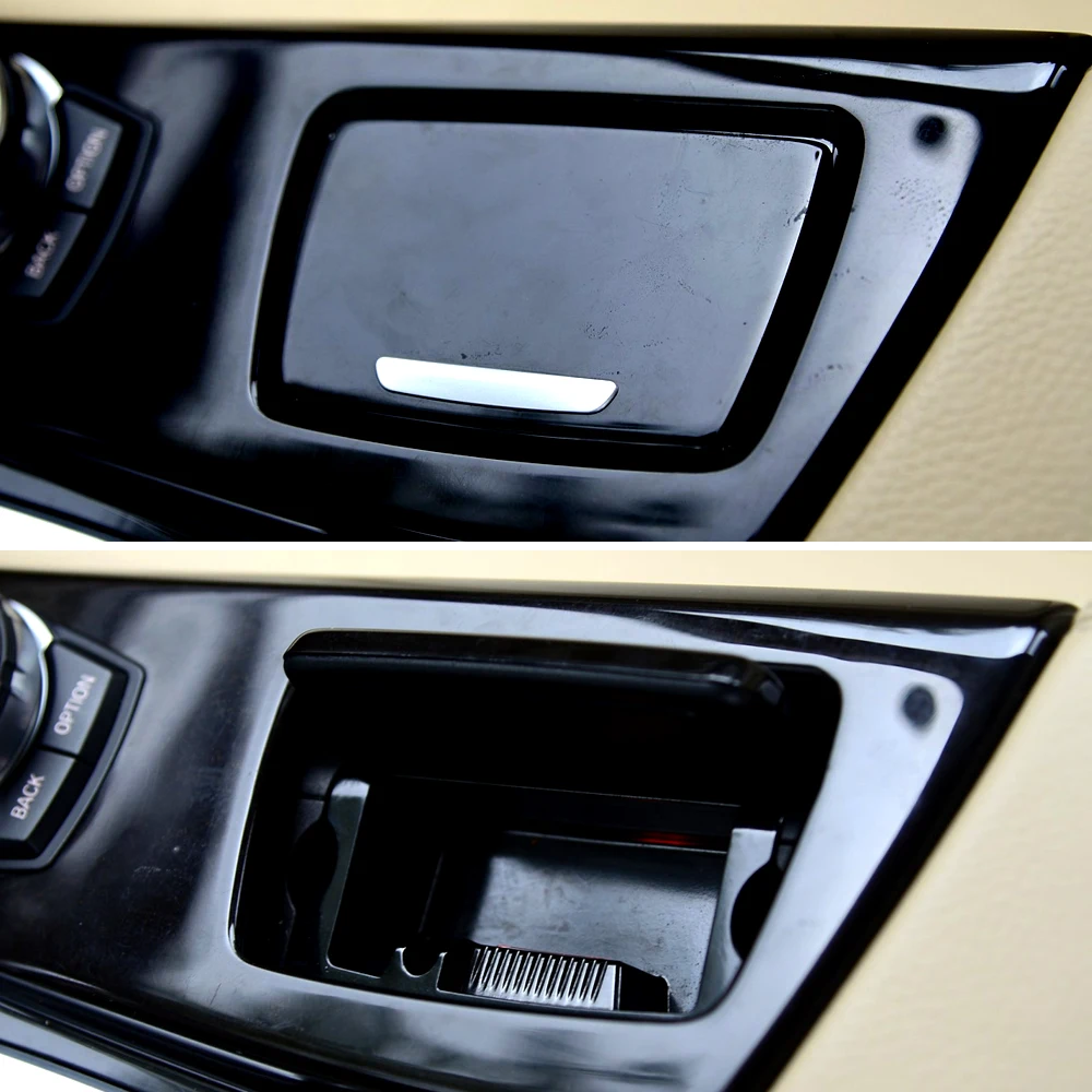 صندوق تجميع منفضة سجائر وحدة التحكم المركزية لسيارات BMW 5 Series F10 F11 F18 2010-2016 520 523 525 528 530 535