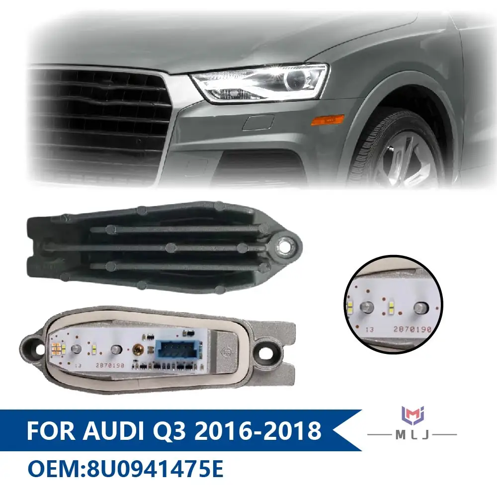 

8U0941475E For Audi Q3 2016 2017 2018 2019 Car Headlight DRL LED Light Source Module DRL Module Angle Eye Car Accessories