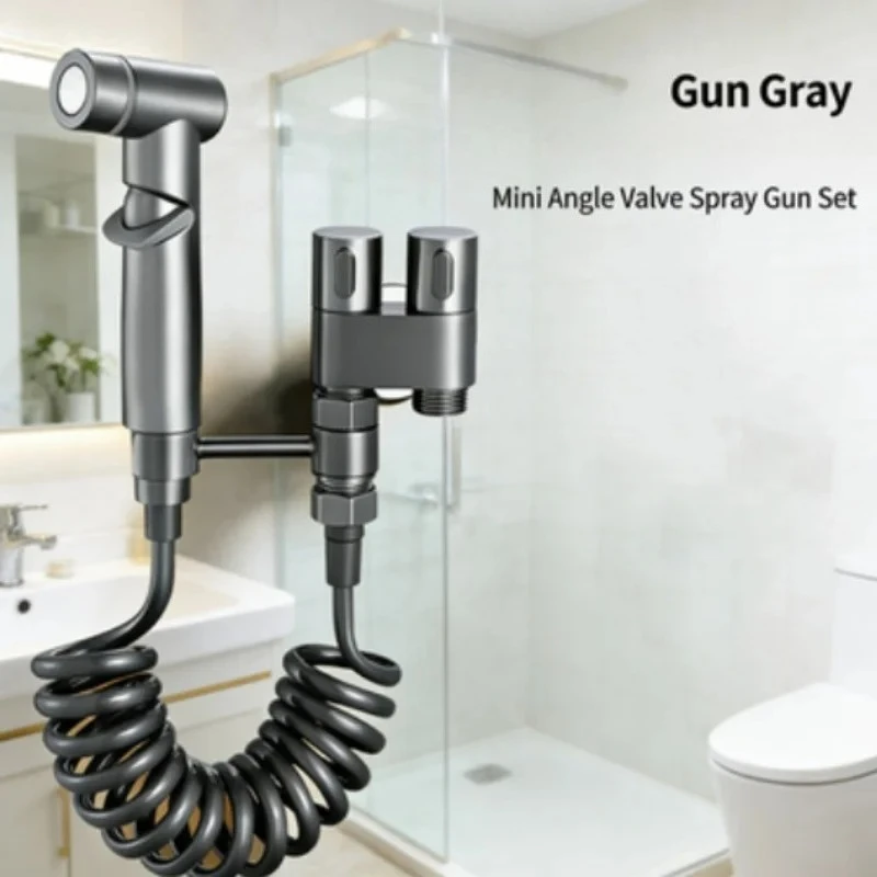 

Handheld High Pressure Toilet Bidet Sprayer Ideal for Bathroom Cleaning, Toilet Flushing And Personal Hygiene