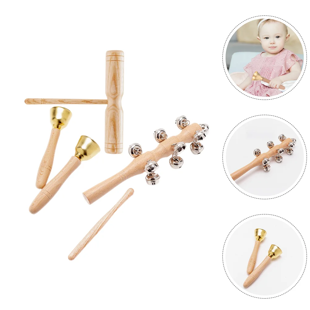 Early Education Musical Instrument Set Kids Toys Rattle The Bell Instruments Pupils