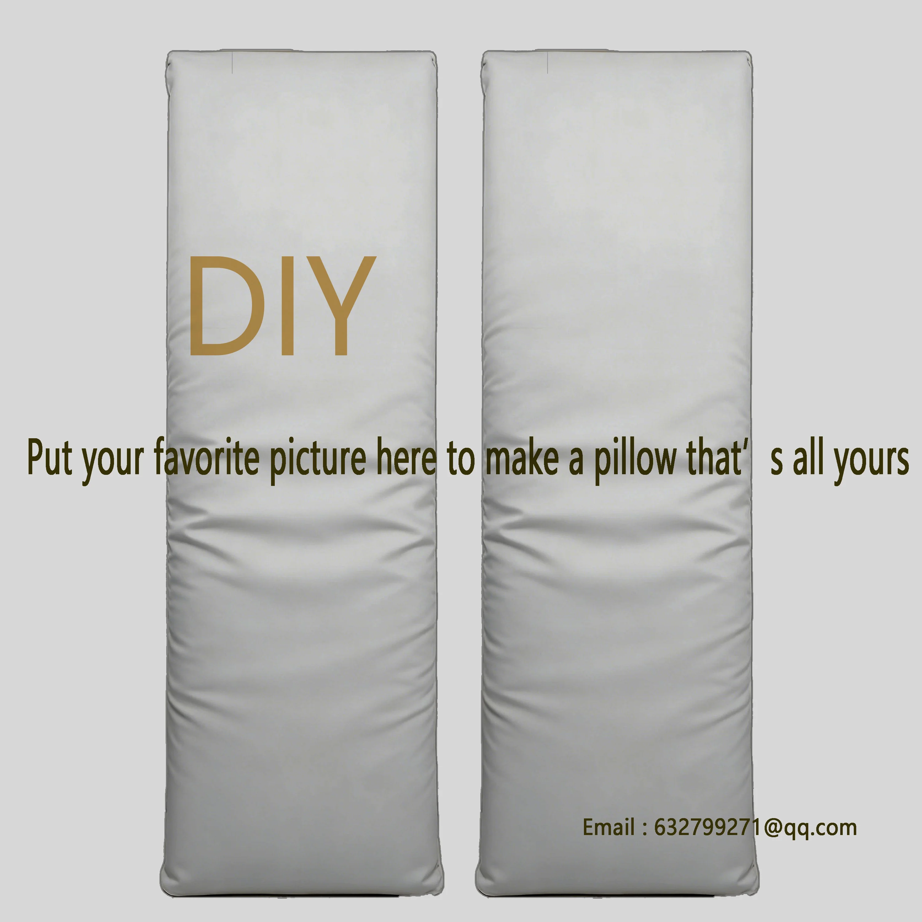 Custom Dakimakura Body Pillow Personalized Your Favorite Image Anime Hugging Pillow Cover DIY Custom 40x120 50x150 50x160 60*180