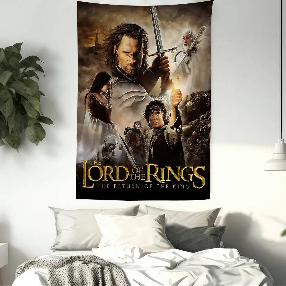 Fantasy Movie L-Lord Of R-Rings Hanging Bohemian Tapestry Bohemian Wall Tapestries Mandala Cheap Hippie Wall Hanging