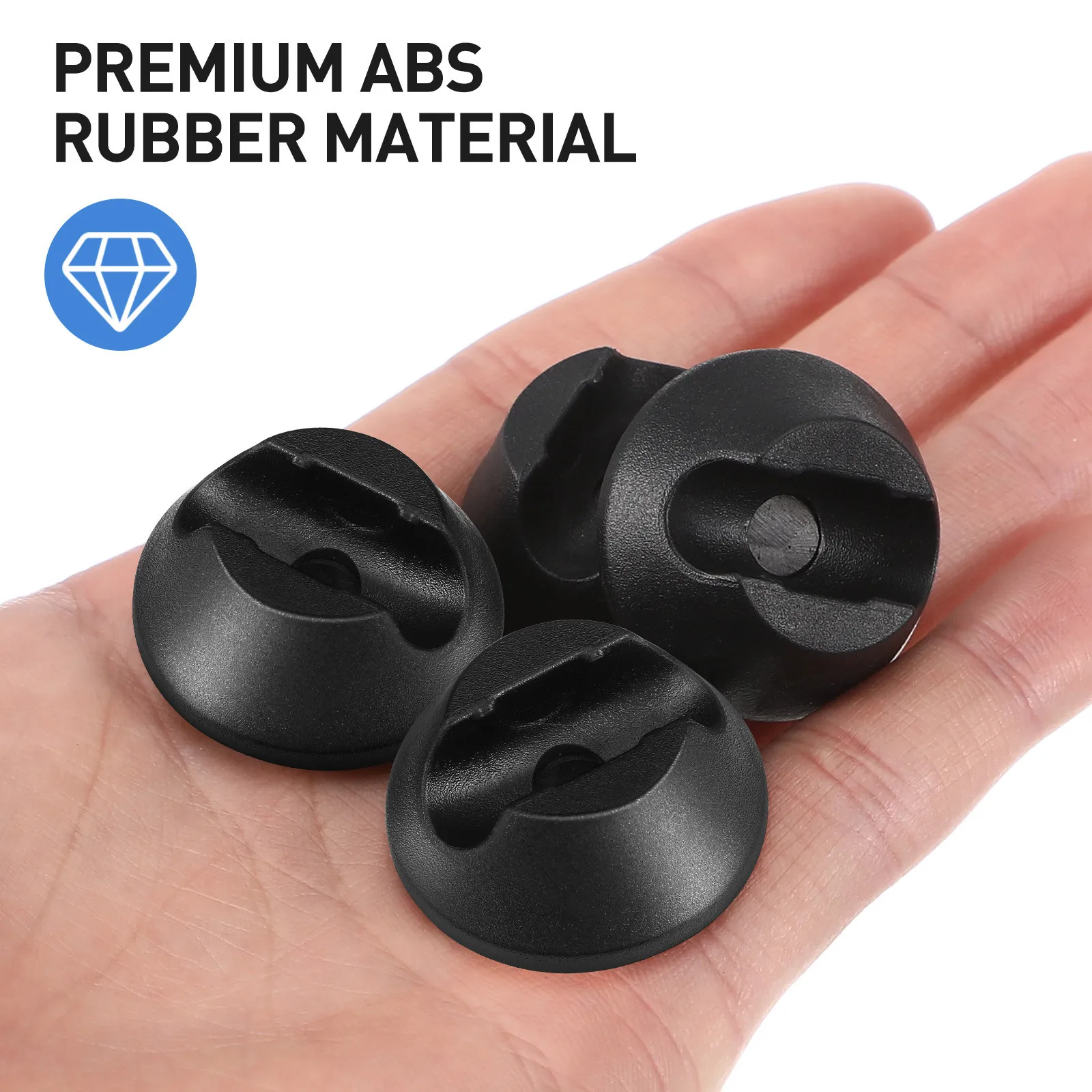 16Pcs Table Feet Rubber Clips Chair Foot Fastening Tools Non-Slip Floor Protectors for Hardwood Laminate Luxury Vinyl