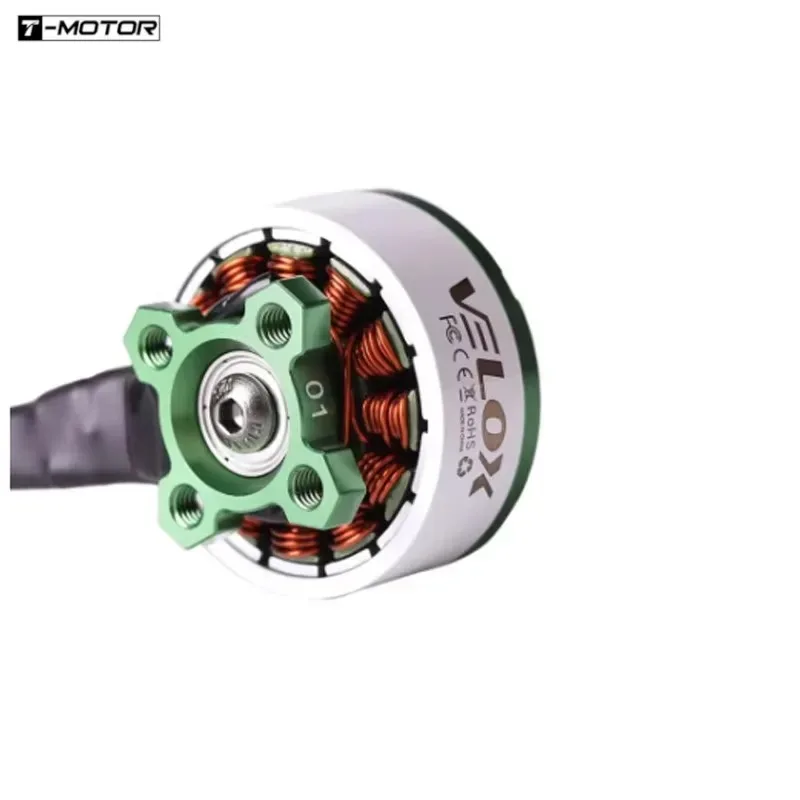 T-Motor T-Hobby Velox V2207 /V2306 V3 1750KV 1950KV 2050KV 6S / 2550KV 4S Brushless Motor for FPV Freestyle Drones DIY Parts thumbnail 4