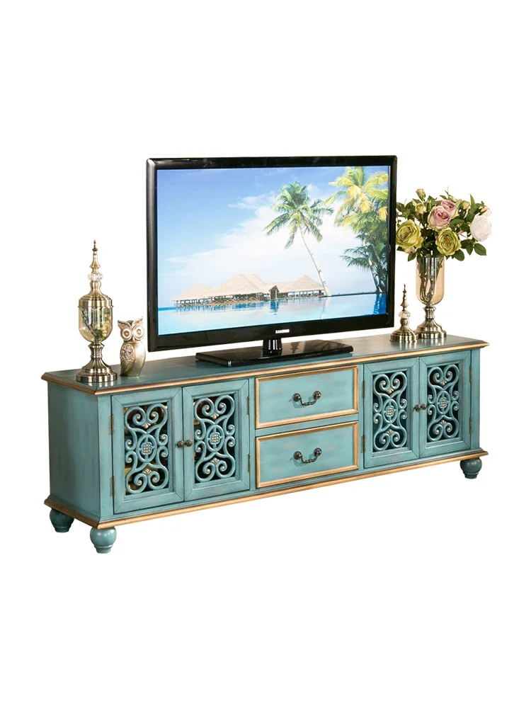 

1.8 M TV Cabinet Two Buckets Four Doors 2 M Floor Cabinet Bedroom Living Room Low Cabinet Coffee Table