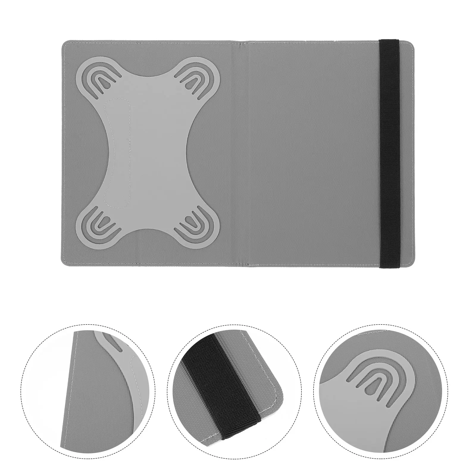 

1pc Soft Touch Imitation Tablet Case 10 10.1 Inch Universal Protective Cover Scratch Resistant Secure Fit For 9-11 Inch