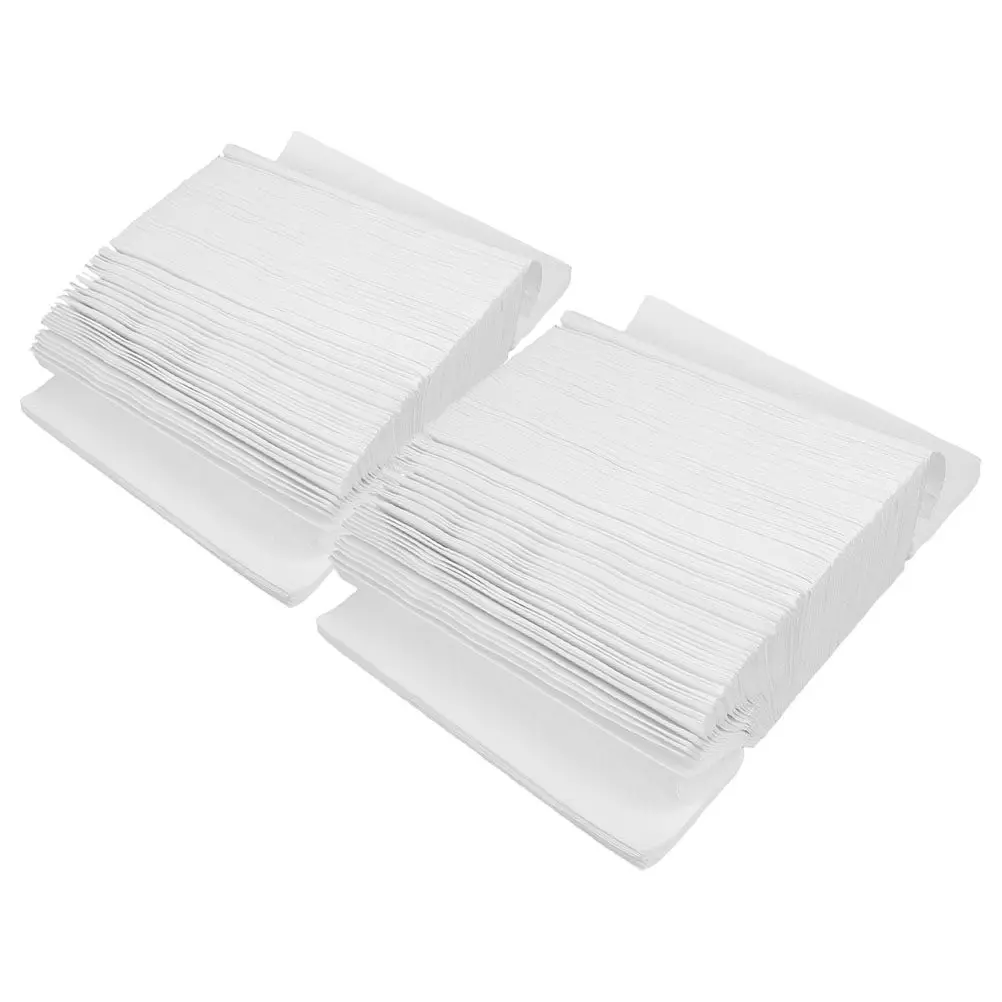 

2Pack Sterilized Disposable Paper Hand Towels Thick Soft Tear-Resistant Absorbent for Kitchen Restaurant Bathroom Guest