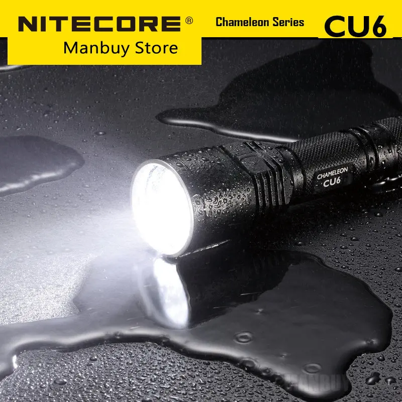 Imagem -06 - Nitecore-lanterna uv Ultravioleta Caça Militar Led Tático Fontes de Luz Troch Lamp Cu6 3000mw 365nm Original