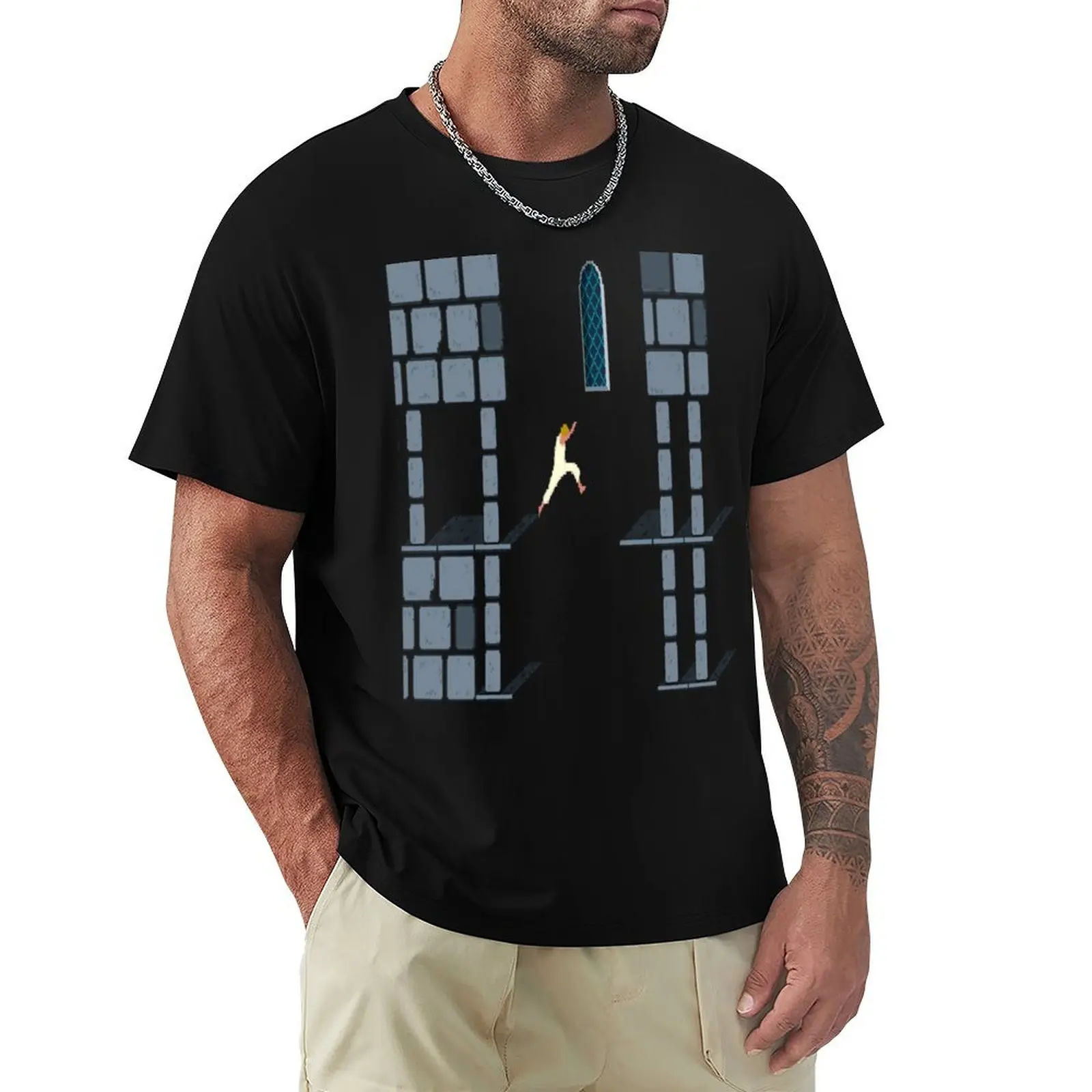 Prince of Persia T-Shirt Basic Solid Color Short Sleeve Cotton Top