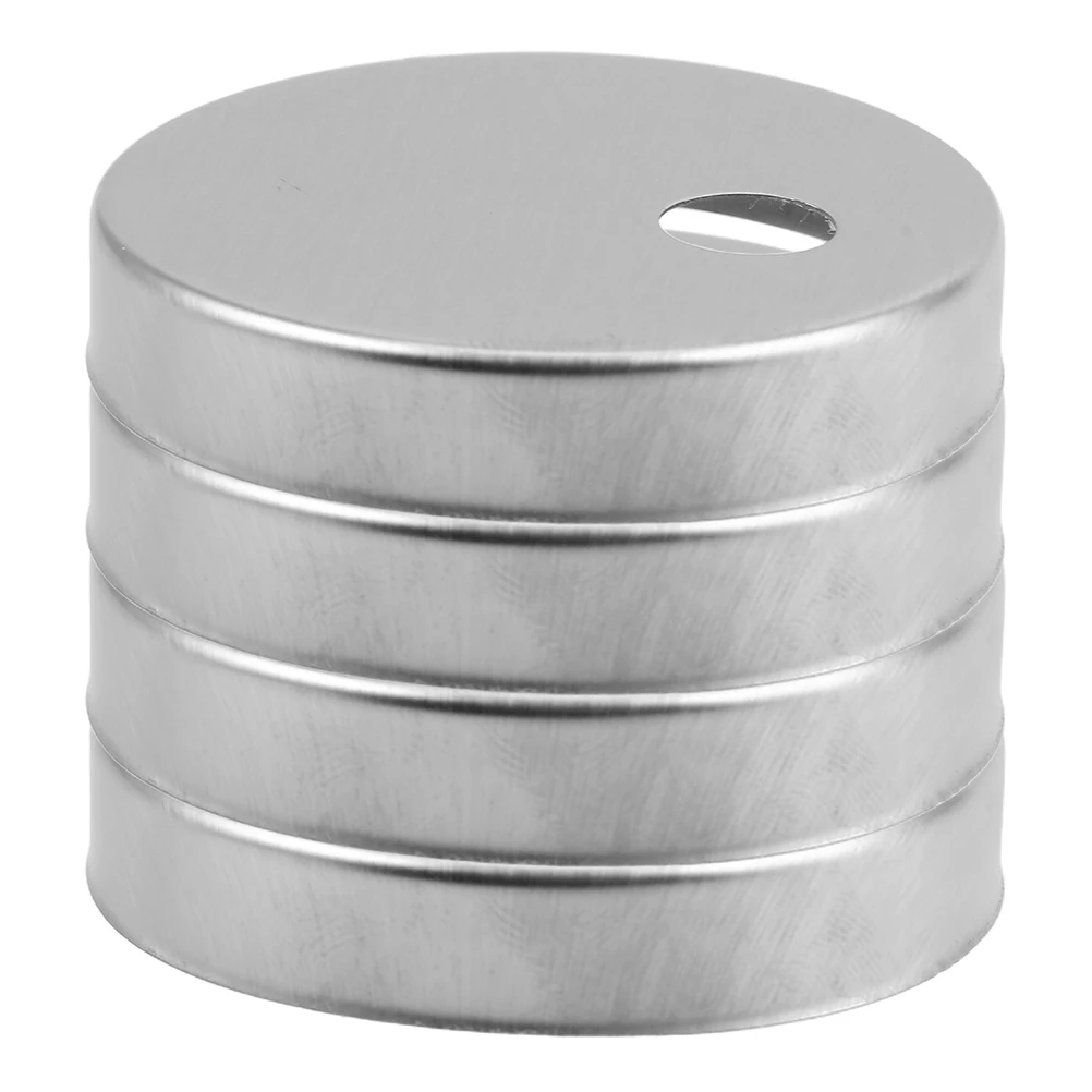 

4Pcs Stainless Steel Toilet Bolt Covers Decorative Caps Easy Install Toilet Seat Screw Fixing Set Bathroom Parts