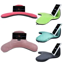 Soporte Tablet Desktop Computer Lazy Person Bracket Pillow Book Reading Bracket Rest Relax Pillow Mobile Phone Wrist Brackets