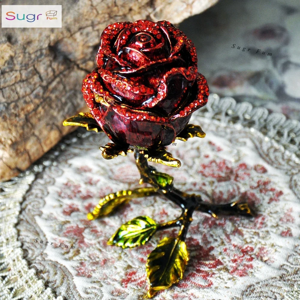 

Non-solid wood jewelry box jewelry box retro European Korean princess jewelry box gift