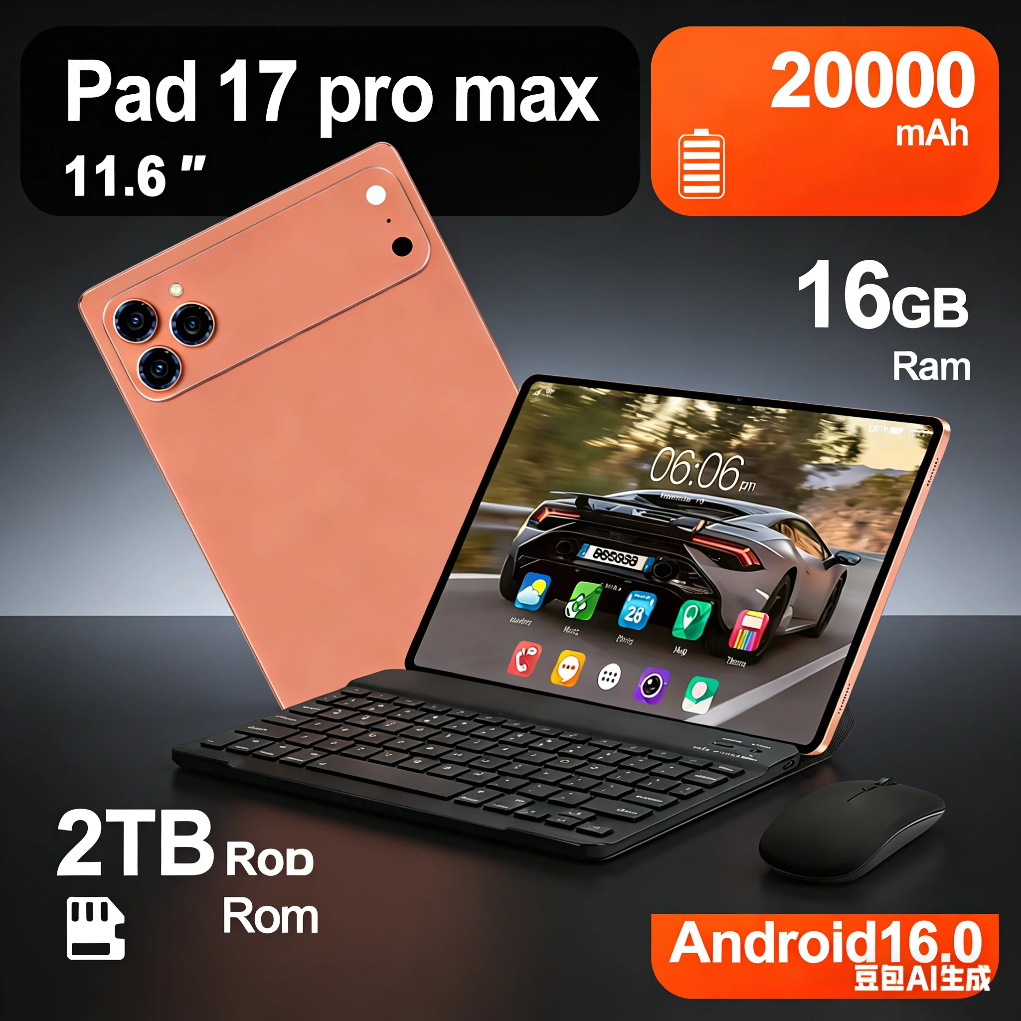 【新品】16GB+1TB Pad 17 ProMax Android タブレット 新品】Pad 17 ProMax 10.1インチ Android タブレット - メルカリ