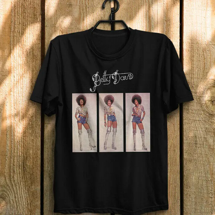 Betty Davis 1970s Funk Anti Love Song Walkin Up The Road Miles Davis T Shirt