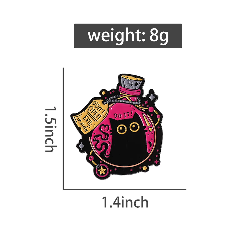Mysterious Magic Potion Enamel Pin - Break Taboos Badge