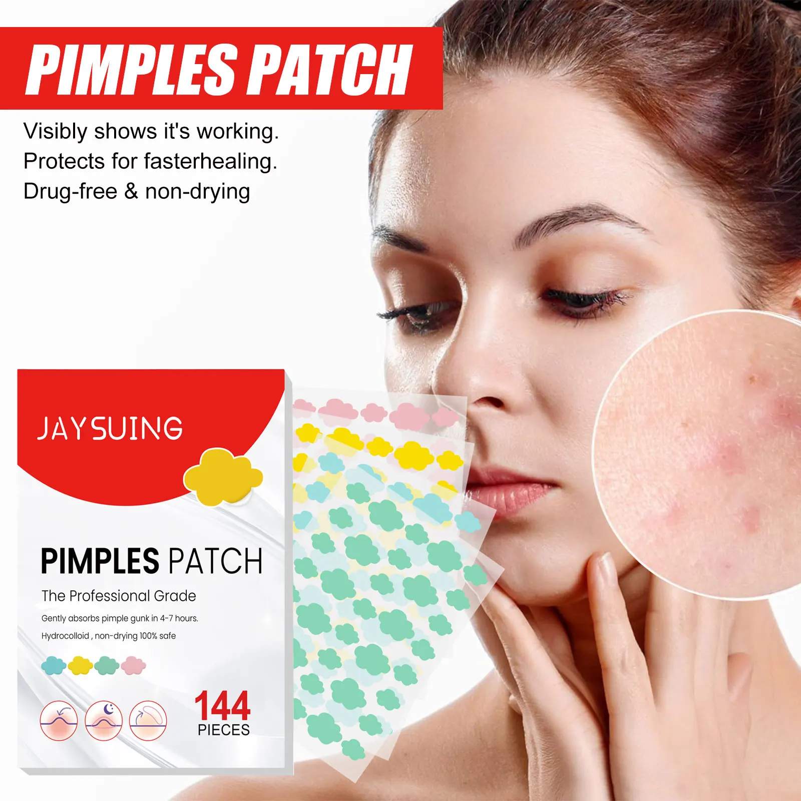 

Пластырь от акне Cloud: нежное средство для очищения пор, устранения высыпаний и балансировки кожи