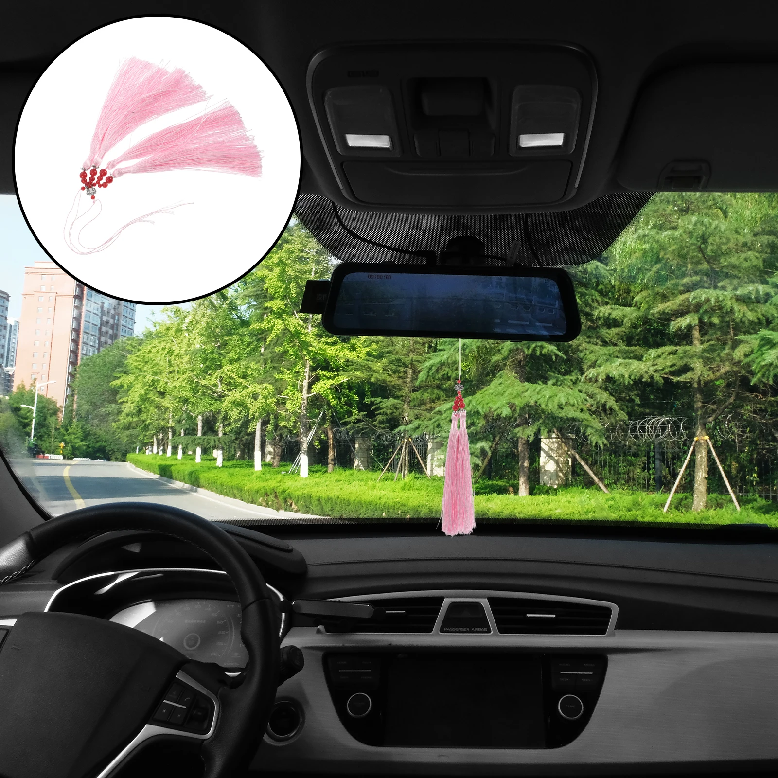 

2pc Traditional Tai Chi Tassel Red Chinese Martial Arts Charms Durable Polyester Accessories Diy Keychains Jewelry