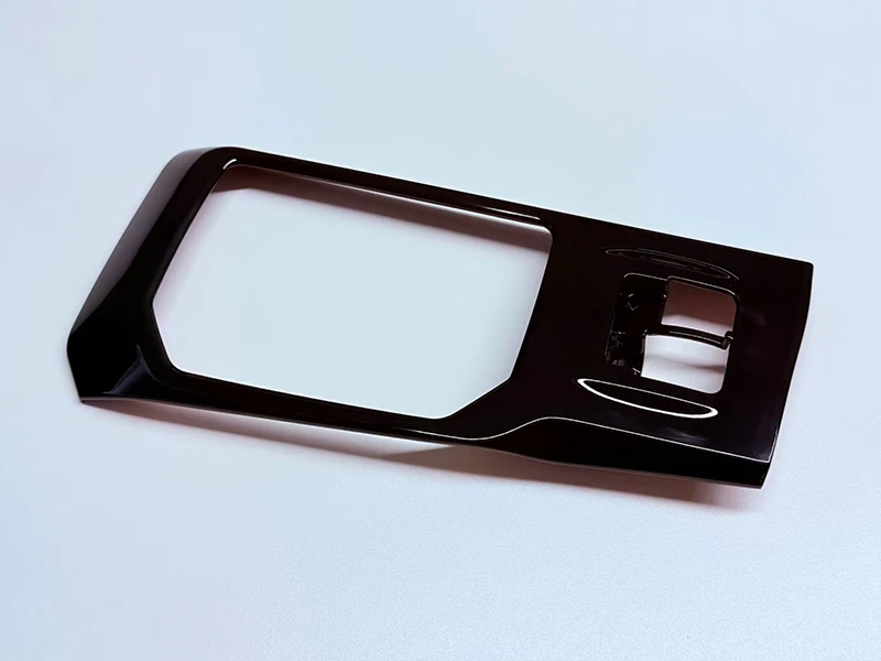 لتويوتا جراند هايلاندر 2024 2025 2026 اكسسوارات السيارات ABS والعتاد التحول لوحة مركز وحدة التحكم غطاء إطار الكسوة #4