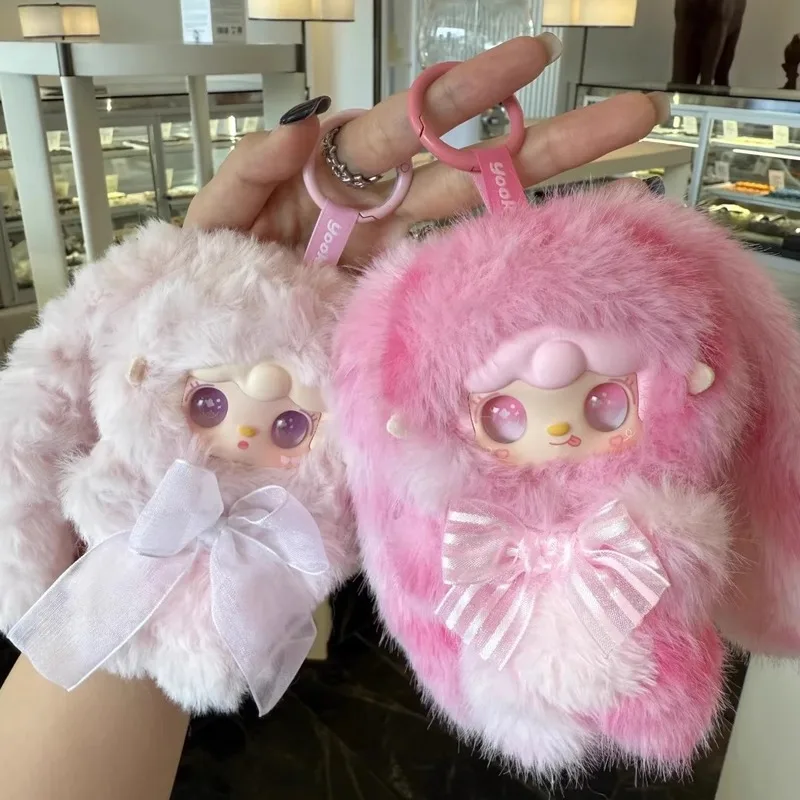

Новая официальная плюшевая игрушка Yooki Bunny Rabbit, слепая коробка, милая сумка, очаровательная мягкая игрушка, подарок на день рождения для девочек, незаменимые